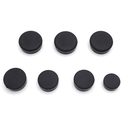 Sportbike frame plugs - frame, "black