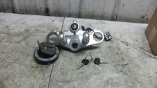 01 Triumph Speed Triple 955i 955 Ignition Gas Fuel Cap Lock and Key Set