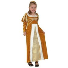 GIRLS GOLD REGAL MEDIEVAL