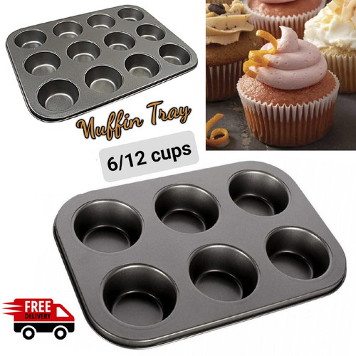Non stick metal muffin - metal, cupcake