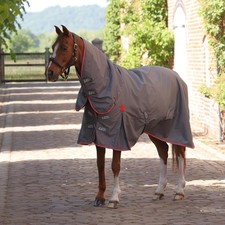 LUCCA 200g Combo Turnout Rug - Grey