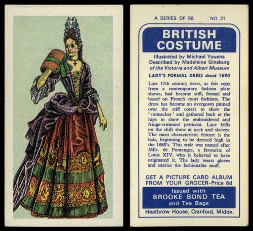 Lady formal dress - formal, 1690