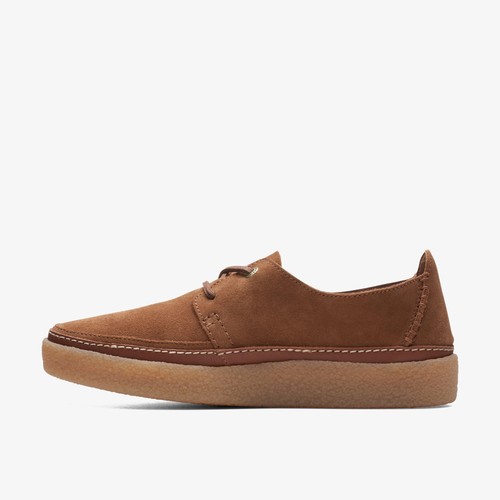Clarks mens oakpark lace cola - oakpark,