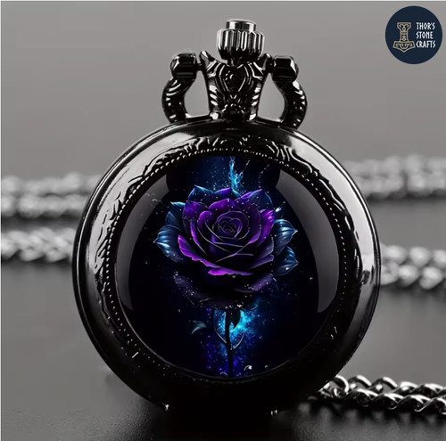 Gothic purple rose small - rose,