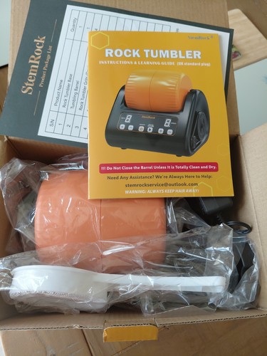Rock tumbler kit complete - rock,