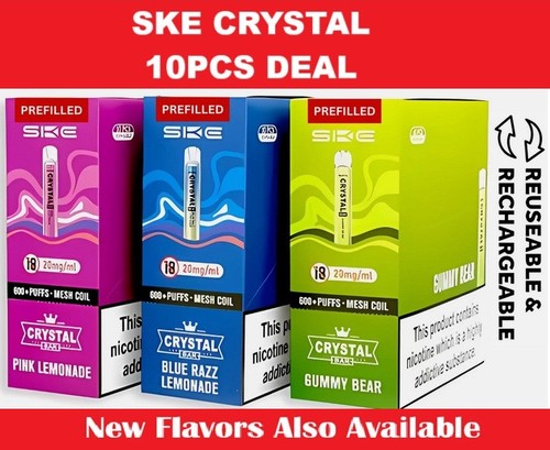 Ske crystal vape bar refilable - vape,