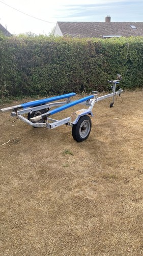 Galvanised boat trailer - 4m,