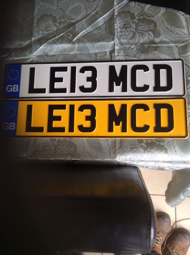 Car registration number - car,