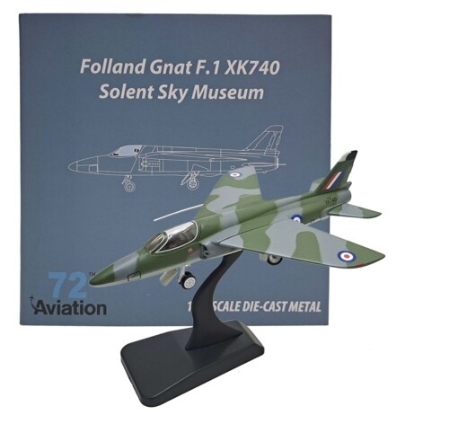 Folland gnat 1 - folland, xk740