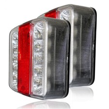 Pair 12V 24V 14 LED Rear Tail