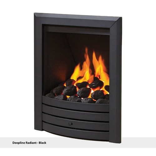 Design inset gas fire - 16",