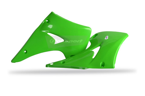 Kawasaki radiator scoops - radiator, /