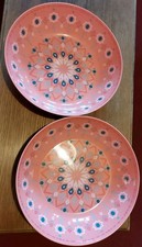 Pair Of Decorative Plastic Serving Bowls (Used)