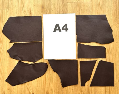 Mahogany brown pebble grain - brown,