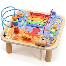 Toys Wooden Activity Table -