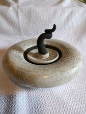 Studio Pottery Sculpture Raku