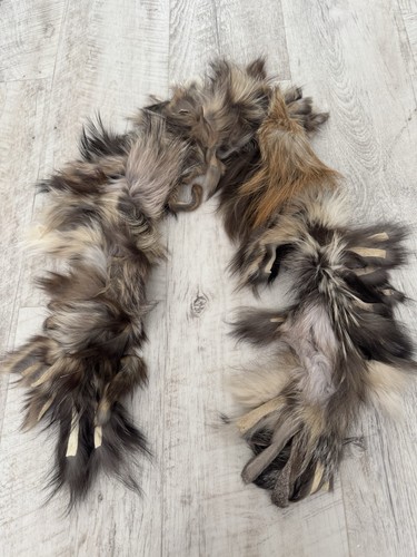 Vintage fox fur scarf - fox,