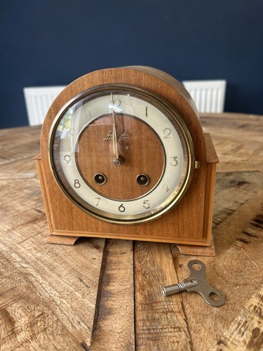 Vintage junghans mantel - vintage, clock