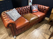 Chesterfield Leather Sofa