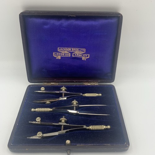 Antique compass dividers set - compass,