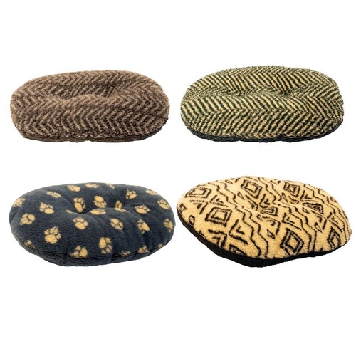 Oval dog bed danish design - -,