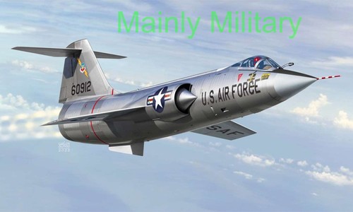 Academy lockheed f - 1/72, f-104c