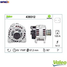 ALTERNATOR 439312 FOR SKODA