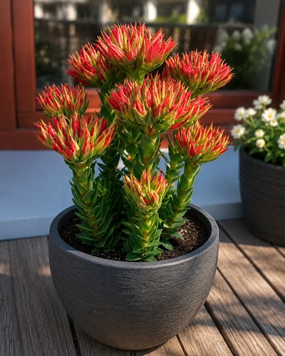 Crassula coccinea succulent - coccinea,