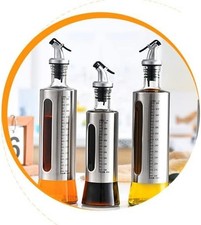 3 Pack Oil Bottle, 300Ml Olive