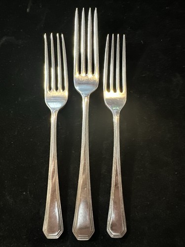 Silver plated forks - forks,