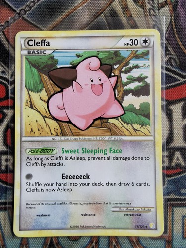 Cleffa 123 non - cleffa, rare