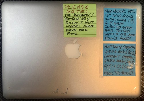 Macbook pro intel i5 - pro, 13"