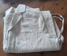 NEW H & M Cotton Flannel Striped Pyjamas Lounge Wear Size 20-22/XL  RRP £30