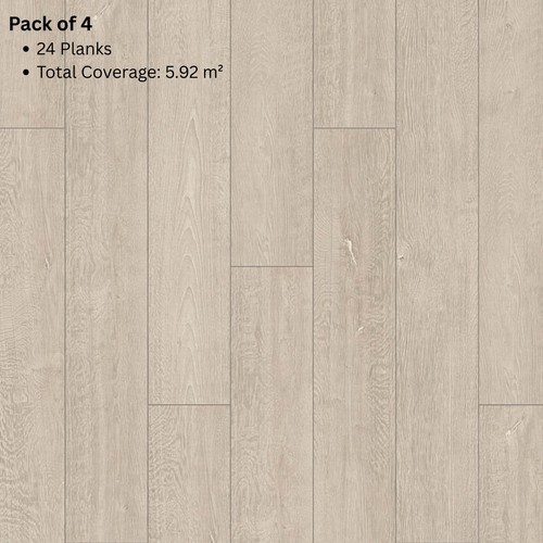 12mm white oak laminate - white,