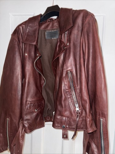 Allsaints oxblood leather - allsaints,
