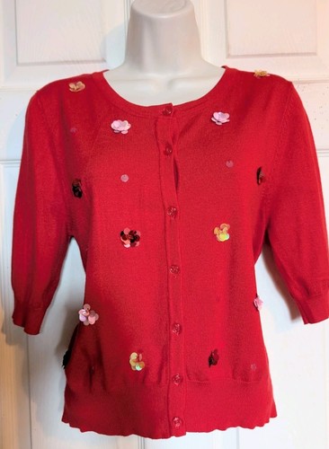 Red sequin retro 50s style - 50s,