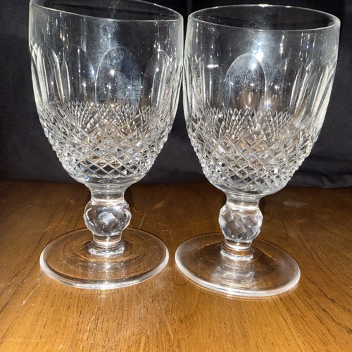 Pair waterford crystal - of,