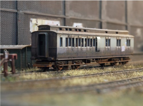 Weathered coach gauge gwr - -,