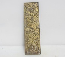 Victorian brass finger - finger, plate