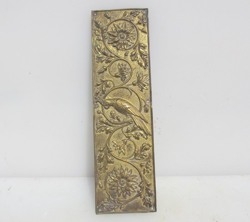 Victorian brass finger - finger, plate