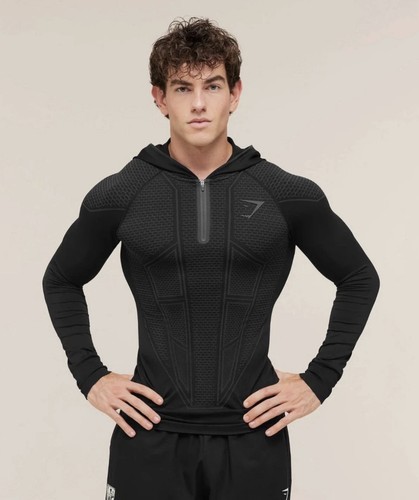 Gymshark onyx black grey - onyx, v1