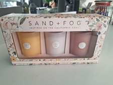 Sand + Fog box of three 4 oz