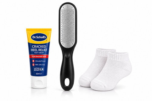 Scholl cracked heel - dr,