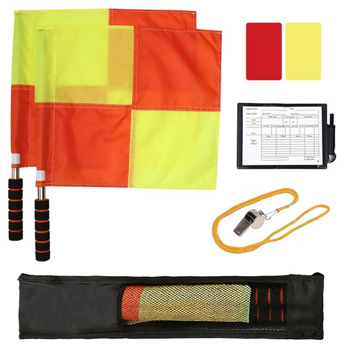 Soccer referee kit checkered - referee,