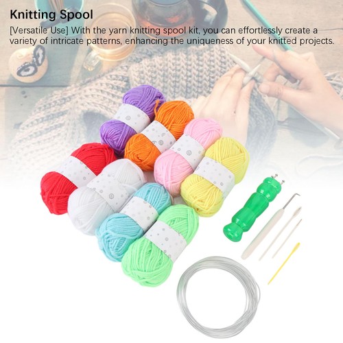 Knitting spool easy operate - knitting, to