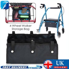 Extra Large under Seat Rollator Bag Basket for Folding or Bariatric Walker Roll