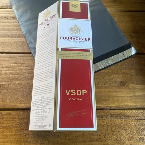 Courvoisier empty box