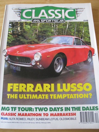 Classic sportscar magazine - &,