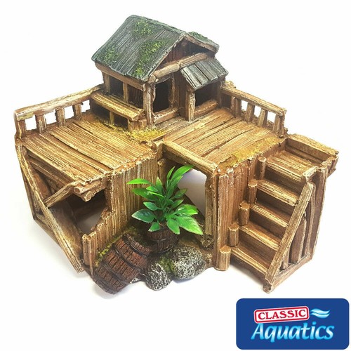 Classic aquatics wooden corner - wooden,