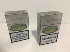 Amber Leaf Silver 20 Pack
